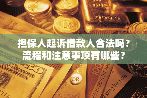 济南担保人起诉借款人合法吗？流程和注意事项有哪些？