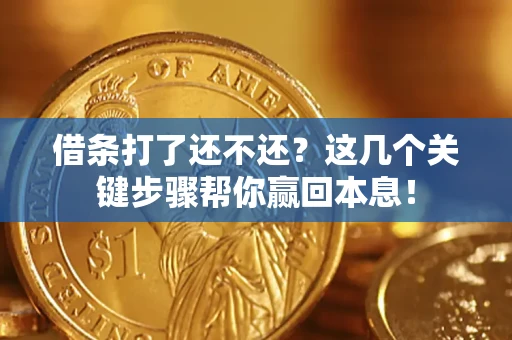 济南借条打了还不还？这几个关键步骤帮你赢回本息！