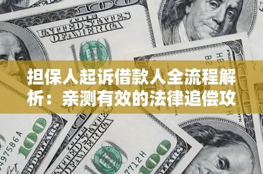 济南担保人起诉借款人全流程解析：亲测有效的法律追偿攻略