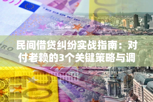 济南民间借贷纠纷实战指南：对付老赖的3个关键策略与调解盲区解析