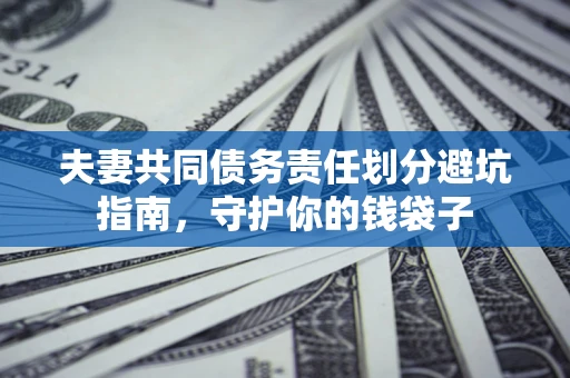 济南夫妻共同债务责任划分避坑指南，守护你的钱袋子