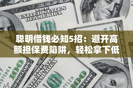 济南聪明借钱必知5招：避开高额担保费陷阱，轻松拿下低息贷款