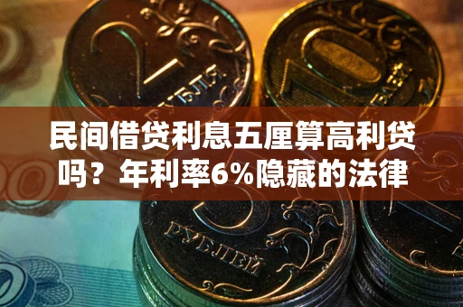 济南民间借贷利息五厘算高利贷吗？年利率6%隐藏的法律风险全解析