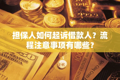 济南担保人如何起诉借款人？流程注意事项有哪些？